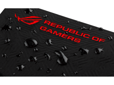 ASUS ROG Whetstone Mousepad, spillsäker - Svart/röd#4