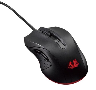Asus Cerberus Gaming Mouse, 2500 dpi, USB - Svart