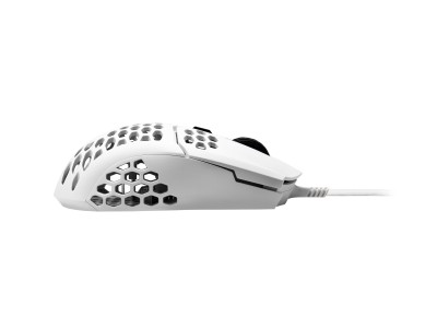 Cooler Master MasterMouse MM710, 16000 dpi, 6 knappar, PMW3389 sensor, 53g - Matt Vit#4