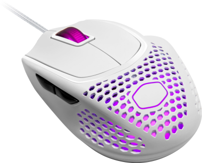 Cooler Master MM720 Matte White, 16000 dpi