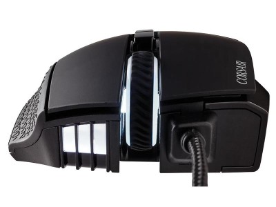 Corsair Gaming Scimitar PRO RGB, MOBA/MMO, 17 knappar, 16000 dpi - Svart#3