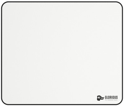 Glorious Stitch Cloth Mousepad L, 330x280 mm - Vit