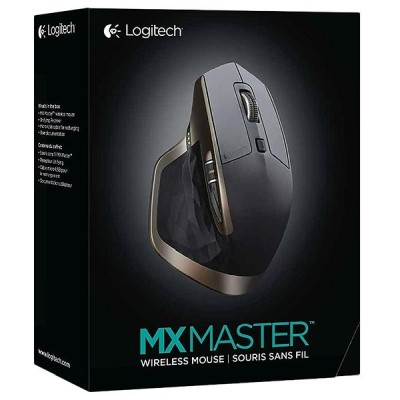Logitech MX Master Wireless Mouse, RF/Bluetooth, 1000 dpi - Svart#3