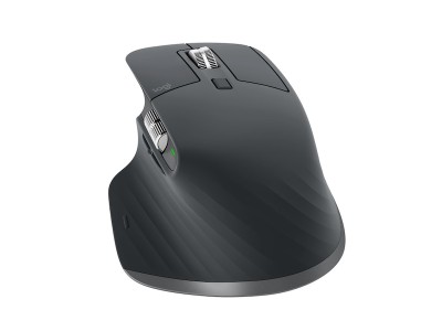 Logitech MX Master 3S Performance Wireless Mouse, RF/Bluetooth, 8000 dpi - Svart/Grå#2