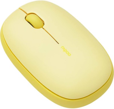 RAPOO Mouse M660 Silent Wireless Multi-Mode, 1300 dpi, RF/Bluetooth - Gul#1