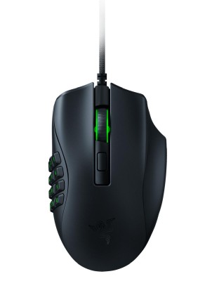 Razer Naga X, 18000 dpi, 16 programmerbara knappar, RGB