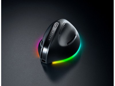 Razer Pro Click V2 Vertical Edition, 30000 dpi, Chroma RGB, RF/Bluetooth, ergonomisk gamingmus#1