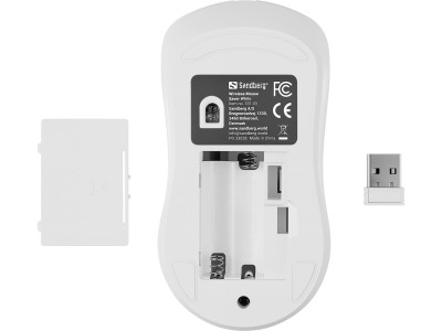 Sandberg Wireless Mouse Saver, 1600 dpi - Vit#4