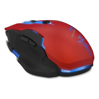 Speedlink SVIPA Gaming Mouse, 2800 dpi, 7 färgs-LED, USB - Svart/röd