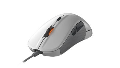 SteelSeries Rival 300, 6500 dpi, RGB LED, USB - Vit, DEMOEX#1