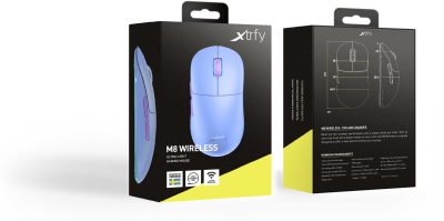 Xtrfy M8 Wireless Frosty Purple, 26000 dpi - Lila#2