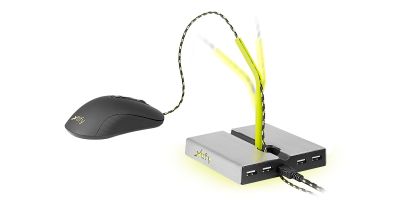 Mouse Bungee Xtrfy B1 med LED och USB-hub#2