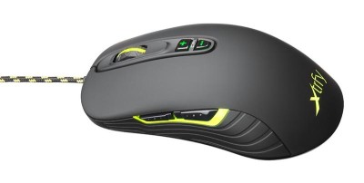 Xtrfy M2 Gaming Mouse, 4000 dpi, Gul LED, USB - Svart#1
