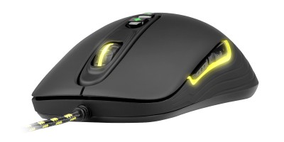 Xtrfy M2 Gaming Mouse, 4000 dpi, Gul LED, USB - Svart#3