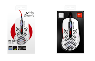 Xtrfy M4 RGB, Ultra-Light Gaming Mouse - Tokyo#5