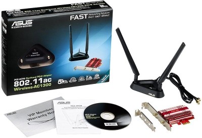 Nätverkskort Asus PCE-AC56 Wireless AC1300 Dual Band, PCI-E#3