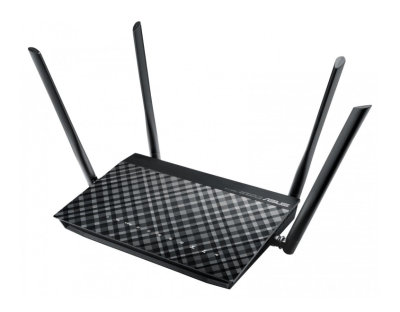Trådlös router Asus RT-AC1200G+ Dual Band Wireless AC1200 med 4-port Gigabit switch, USB med 3G/4G-stöd