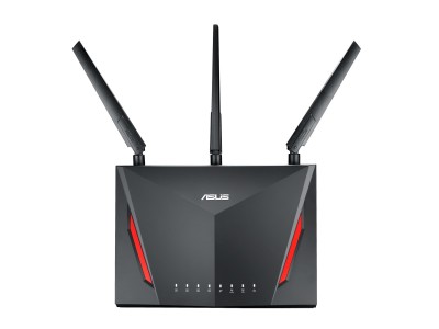 Trådlös router Asus RT-AC86U Gaming Router Dual Band Wireless AC2900 med 4-port Gigabit switch, AiMesh