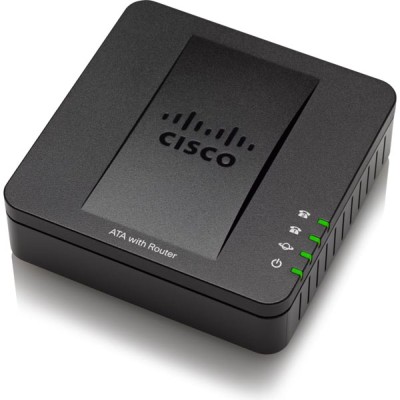Cisco Small Business SPA122, VoIP-telefonadapter med router