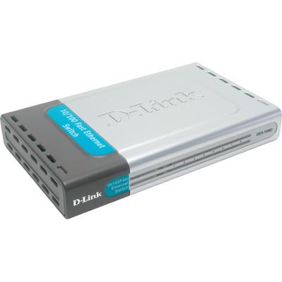 D-Link DES-1008D, 8-port, 100 Mbit