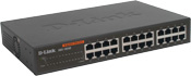 D-Link DGS-1024D, 24-port, Gigabit, rackmonterad