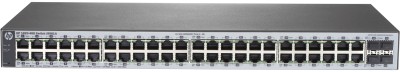 HP ProCurve 1820-48G, 48-port Gigabit + 4 SFP, övervakningsbar, rackmonterad, fläktlös