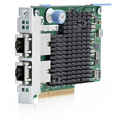 HP Enterprise 561FLR-T, 2x10Gbe, PCI Express 2.1 x8, Refurbished, till bl.a. HP ProLiant Gen8 server