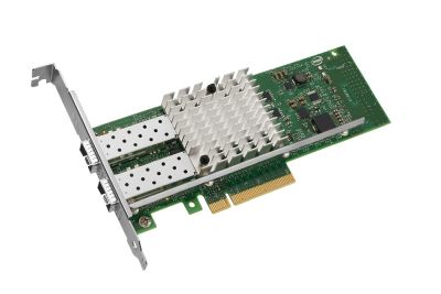 Intel Ethernet Converged Network Adapter X520-DA2, 2x10Gigabit SFP+, PCI Express x8, Low Profile, bulk
