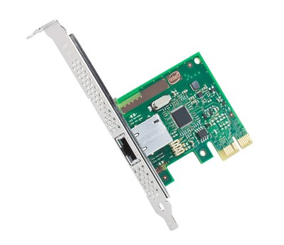 Intel Ethernet Server Adapter I210-T1, Gigabit, PCI Express x2.1, bulk