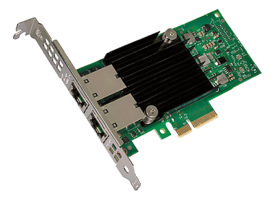 Intel Ethernet Converged Network Adapter X550-T2, 2x10GBaseT, PCI Express x4, Low Profile, bulk