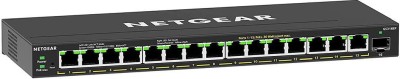 Netgear Plus GS316EP, 15-port Gigabit (PoE+), 1xSFP, 180W