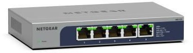 Netgear MS105, 5-port 2.5Gbe switch, fläktlös