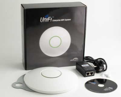 Ubiquiti Networks UniFi AP Pro, Dual Radio Wireless N750, PoE, inkl. injektor