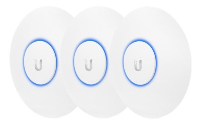 Ubiquiti Networks UniFi AC PRO, Wireless AC1750, PoE+, 3-pack