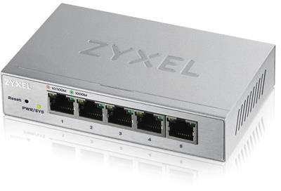 ZyXEL GS1200-5, 5-Port Gigabit, VLAN, Web Managed