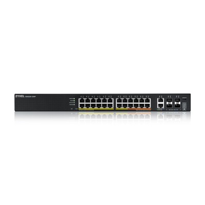 Zyxel XGS2220-30HP, 16xGbE PoE+, 8xGbE PoE++, 2x10Gbe RJ45, 4x10Gbe SFP+, Layer 3, 400W, NebulaFlex Pro#3