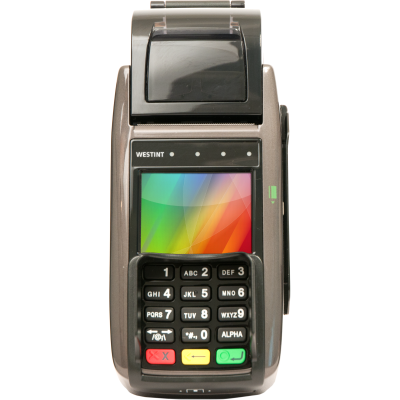 Kortterminal WestInt T103, LAN/3G/NFC, nätdrift, inkl. 48 mån service & reparation