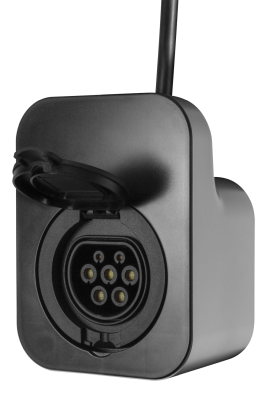 Laddbox Deltaco e-Charge EV-4320, 11kW 3-fas 16A, Mode 3, type 2#2