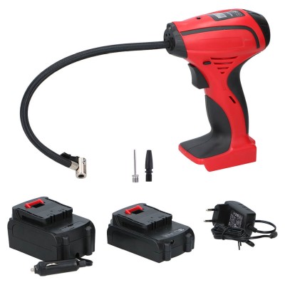 Dunlop Portabel Kompressor / luftpump, batteridriven#1