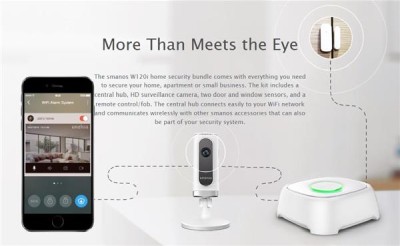 Smanos Home WiFi Alarm System + Camera Kit (W120i)#2