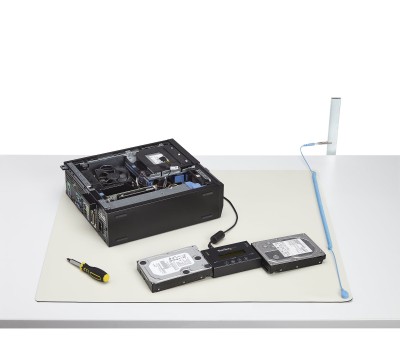 Antistatmatta (ESD) StarTech.com 46x30cm, jordkabel spiral 1,8m#8