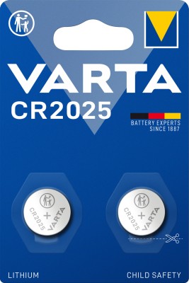 Batteri Varta Litium CR2025, 3V, 2-pack#1
