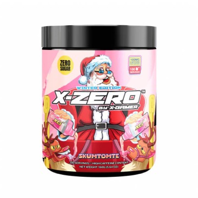 Energidryckspulver X-Zero 160 gram Skumtomte