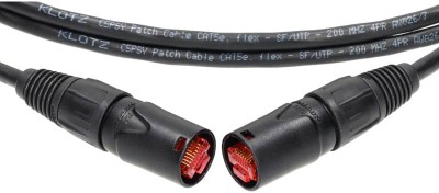 Nätverkskabel Klotz CP5EE1Y Cat5e , etherCON - etherCON, PVC, 1m#2