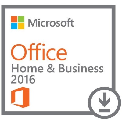Microsoft Office 2016 Hem och Företag, EuroZone, för 1 dator, E-licens