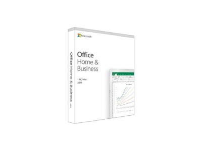 Microsoft Office 2019 Hem och Företag, EuroZone alla språk, för 1 dator, PC/Mac, E-licens
