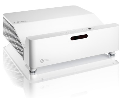 Optoma ZH430UST, Full HD 1920x1080, 4000 ANSI Lumen, 2xHDMI, 27-34dB, Ultrashort-throw, högtalare#3