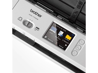 Brother ADS-1700W, 25 sid/min, duplex, 600x600 dpi, pekskärm, USB/WiFi#4