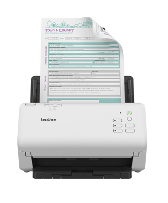 Brother ADS-4300N, 40 sid/min, duplex, 600x600 dpi, USB/LAN, AirPrint Scan