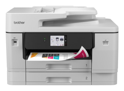 Brother MFC-J6960DW, A3 skrivare + scanner + kopiator + fax, 31/31 ipm ISO, 1200x2400 dpi scanner, duplex, display, AirPrint, USB/LAN/WiFi, dubbla pappersfack#1